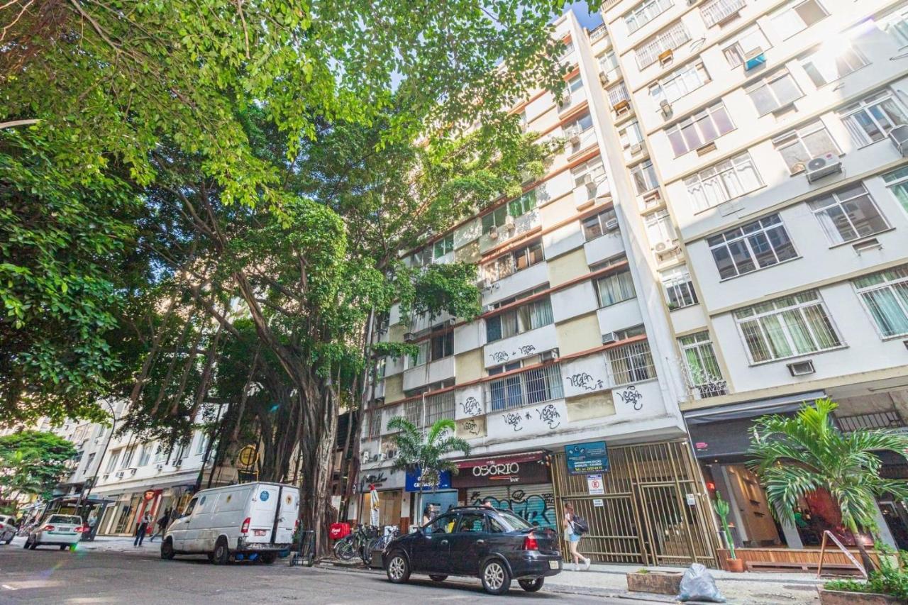 Rj01 Loft 200M Da Praia Posto 8 Arpoador ริโอเดจาเนโร ภายนอก รูปภาพ